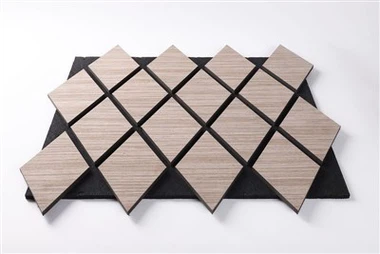 PVC formájú CNC akusztikus falpanel